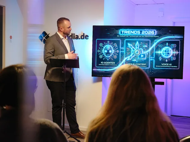 Vortrag zu den KI-Trends 2026 beim WJ-Businesstalk